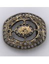 Schnalle 40mm Gelocht Mittelalterlich