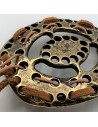 Schnalle 40mm Gelocht Mittelalterlich