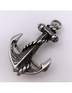 Schnalle Anker antiksilber 2