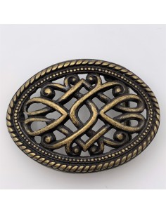 Schnalle Oval verziert 2