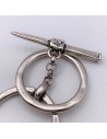 Schnalle / Verschluss Fibel Nickel frei
