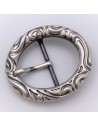 Schnalle mit Muster oval
