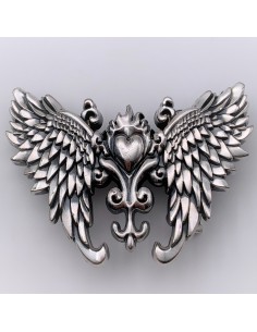 Schnalle Flügel Herz