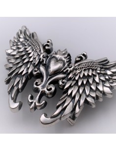 Schnalle Flügel Herz 2