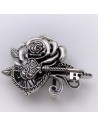 Schnalle Schlüssel und Rose