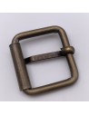 Rollschnalle 40mm altmessing