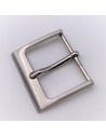 Einfache Schnalle 40mm Set. Satiniert nickel frei