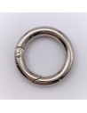 Karabiner Rund silber