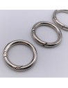Karabiner Rund silber