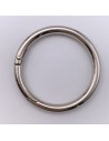 Karabiner Rund silber