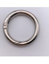Karabiner Rund silber