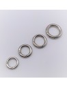 Karabiner Rund silber