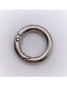 Karabiner Rund silber