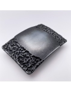 Schnalle Platte geschwärzt 2