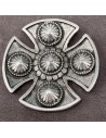 Aufnietplatte Templerkreuz