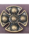 Aufnietplatte Templerkreuz