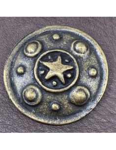 Aufnietplatte Schild 2