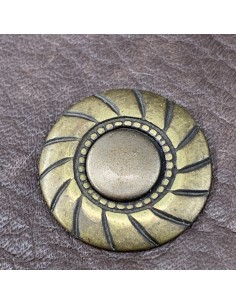 Aufnietplatte Rosette