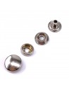 Druckknopf 15mm Eisen/Nickel ( Nickel frei)mit Ringfeder