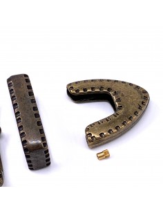 Schnallen Set 35mm Nickel frei