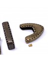 Schnallen Set 35mm Nickel frei