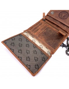 cooles Vintage Portemonnaie Kette