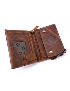 cooles Vintage Portemonnaie Kette