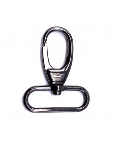 Karabiner schwarz nickel 2