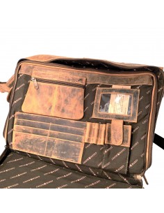 Greenburry Vintage Aktentasche für Notebook 15"