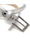 Damen Gürtel 2cm silber