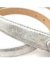 Damen Gürtel 2cm silber