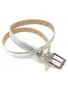Damen Gürtel 2cm silber
