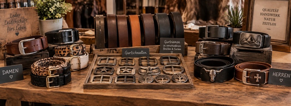 Gürtel + Schnallen