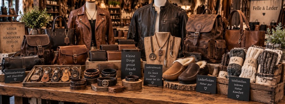 Lederwaren + Accessoires